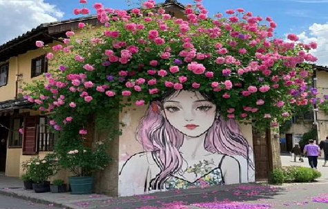 井冈山怎么设计网红打卡墙绘