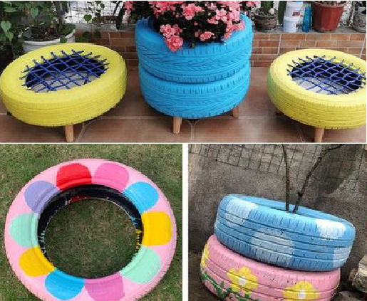 井冈山墙体彩绘-变废为宝