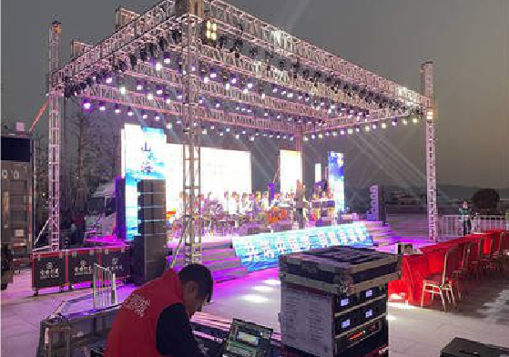 井冈山活动搭建