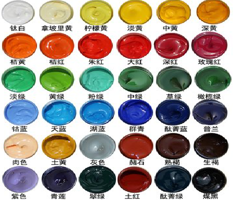 井冈山墙绘颜色的选择有讲究。