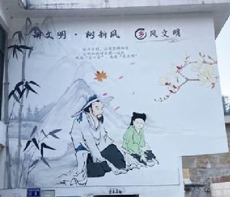 井冈山分享几个墙绘保养知识。