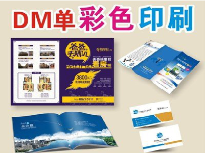 井冈山单页印刷，色彩搭配简单。