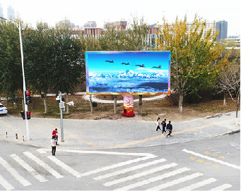 井冈山户外大屏广告投放要点。