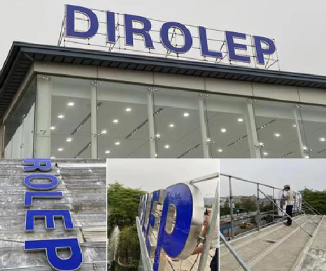 井冈山楼顶发光字安装的注意事项。